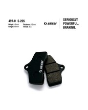 Sinter kart front black brake