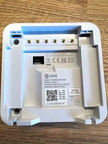 Hive slr1c 230v - hive, channel