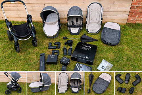 Icandy peach double travel - 2,