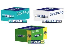 NESTLE POLO Sugar Free Original Mint Spearmint 32 ROLLS x 34g