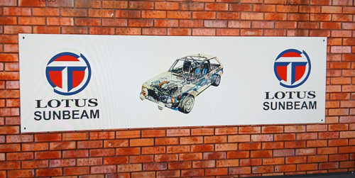 Talbot lotus sunbeam banner - talbot,