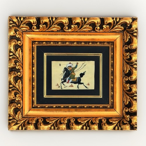 Hand painted signed - signed, persian