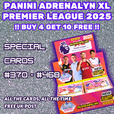 PANINI ADRENALYN XL PREMIER LEAGUE 2025 24/25 - SPECIAL CARDS No. 370 to No. 468