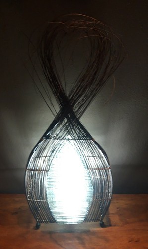 Unusual hand made stripped - unusual,