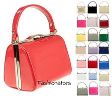 Women's Vintage Patent Box