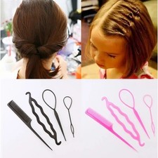 4 PCS SET STYLING CLIP BUN