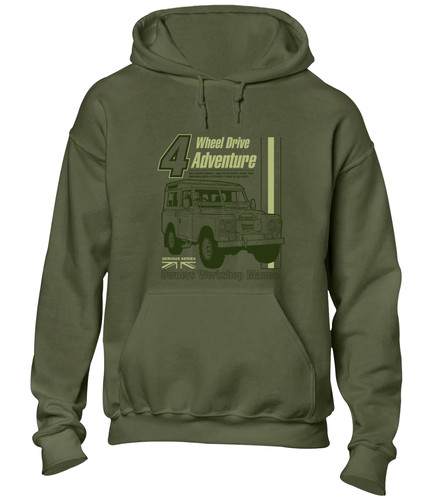 Wheel drive hoody hoodie 4x4 - drive,