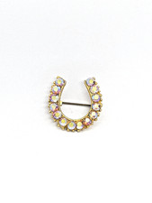 Vintage gold tone lucky