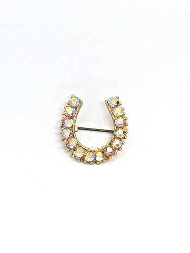 Vintage gold tone lucky