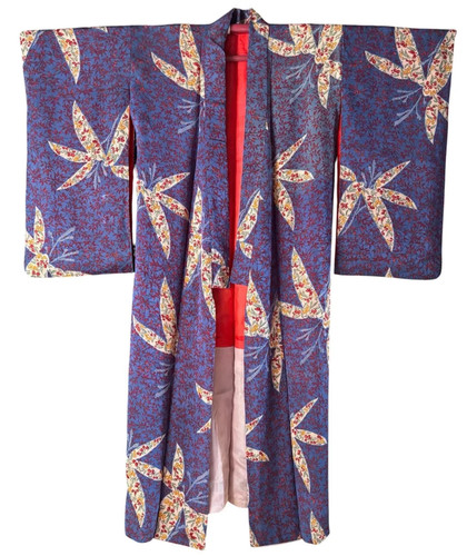 1950 vintage japanese silk - vintage,