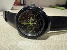 Men's Lacoste Black/Lime Green