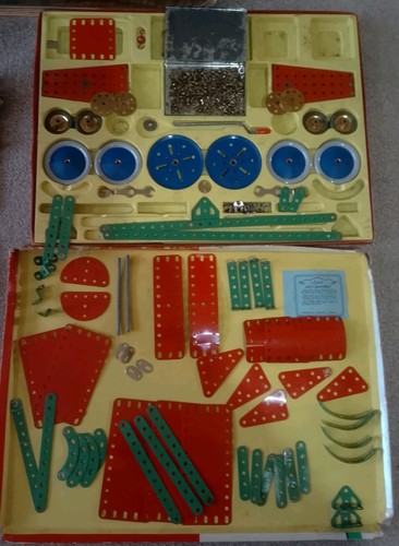 Vintage meccano parts - vintage,