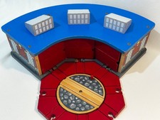 Wooden Engine Shed for Train