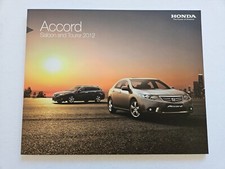 HONDA ACCORD 40 PAGES SALES BROCHURE 2012