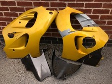 SUZUKI GSXR600 GSXR 600 750 SRAD 1996-2000  PAIR FAIRING PANELS + REAR & V PIECE