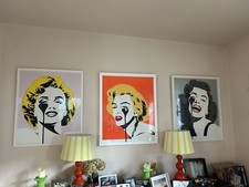 Pure Evil- Triptych- Marilyn Limited Edition Framed Prints￼ - Series Of 3