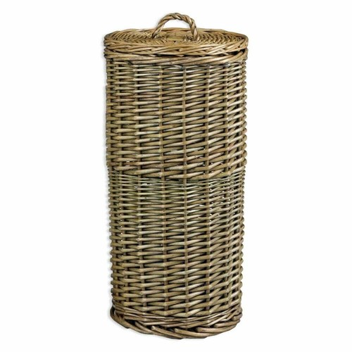 Antique wash round wicker - antique,