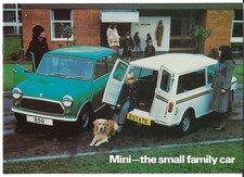 BL Mini 1978-79 UK Market Sales Brochure 850 1000 Clubman Saloon Estate 1275GT