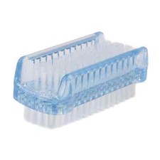 1 x Double-Sided Nail Brushes Manicure Pedicure Scrubbing Cleaning Small Brush