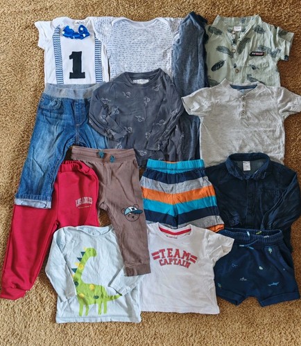 18m baby boys bundle job - 12-18m,