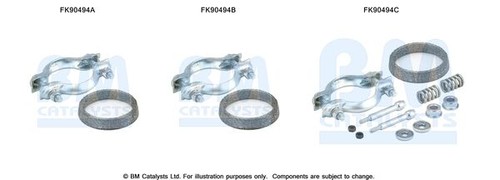 Catalytic converter mounting - converter,