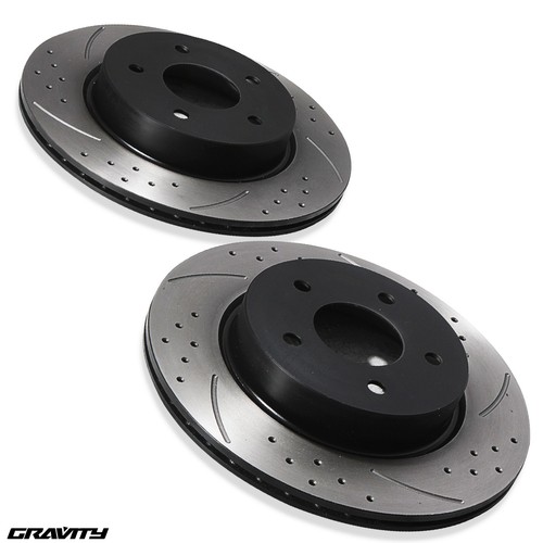 Vented rear brake discs 292mm - brake,