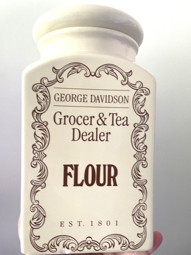Retro george davidson - davidson, grocer