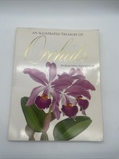 Vintage "An Illustrated Treasury of Orchids" by Frank J. Anderson Paperback 1979