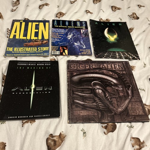 Damaged alien book lot - , read