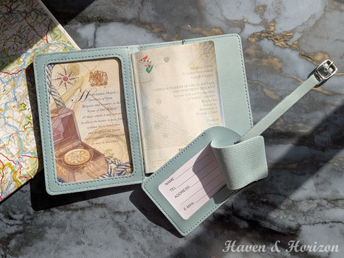 2pc luxury passport holder - holder, &