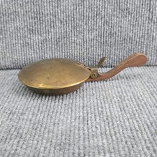Antique Brass Mini Bed Warmer