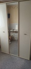 bedroom furniture set large wardrobe with full length mirror and dressing table