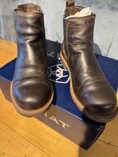 Ariat Men's Wexford Waterproof Leather Boots Weathered Brown uk 8.5