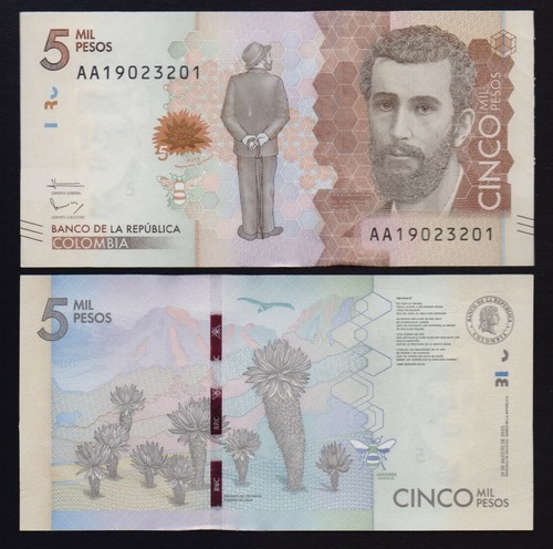 Colombia new 000 - 5,000,