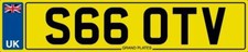 S66 OTV NUMBER PLATE SCOTTY