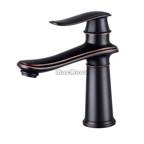 Retro bronze bathroom sink - bronze,
