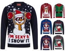 Mens Christmas Jumper Funny