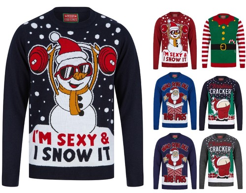Mens christmas jumper funny - christmas,