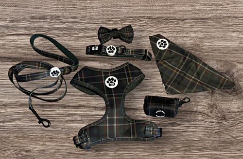Perfect paws green tartan - perfect, 6