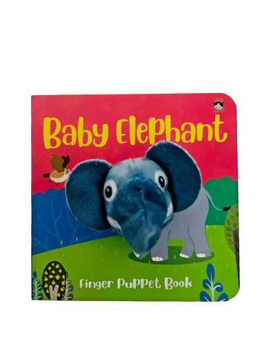 Baby elephant finger - elephant, (finger