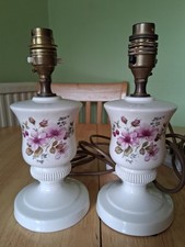 Pair Of Small Pretty Cream