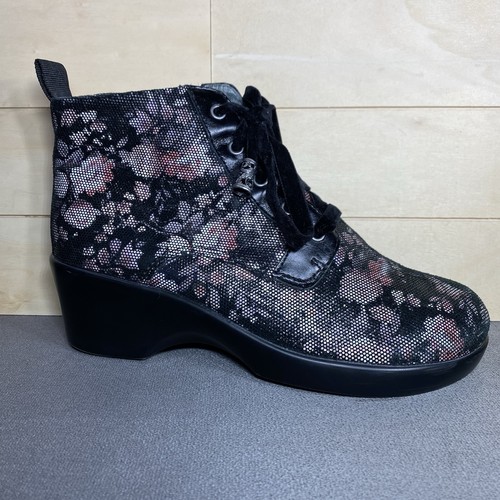 Alegria eliza boots black pink - eliza,