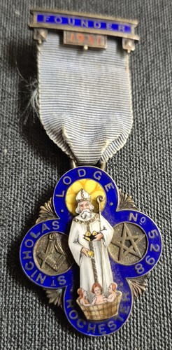 Masonic founders jewel - masonic, jewel-st