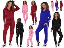 Women Ladies Side Stripe