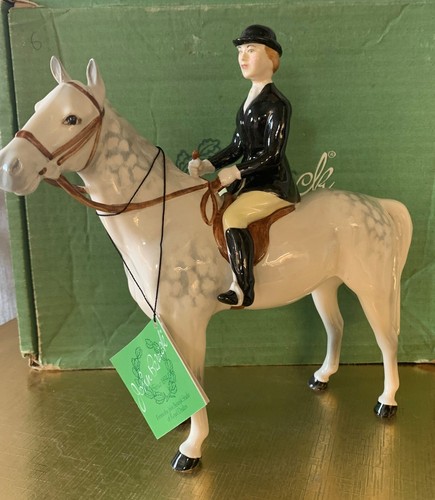 Beswick horse huntswoman stood - beswick,