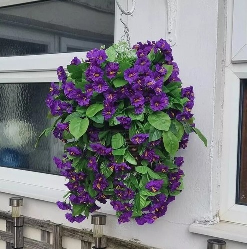 Artificial hanging basket - artificial,