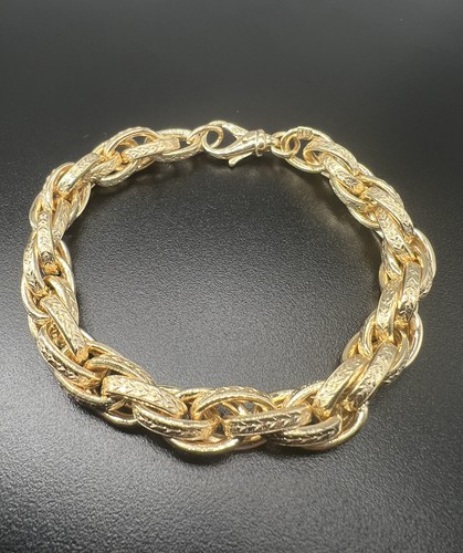 Solid 9ct yellow gold - 9ct, inch