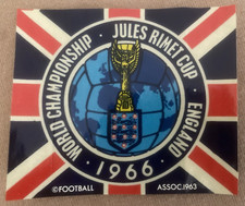 England 1966 Jules Rimet World Cup Unused FA sticker Original
