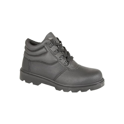 Grafter black grain leather - black,