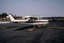 Slide N732YY Cessna 210M Centurion II 1986 FRA Aircraft 35mm Framed OP-K2-34